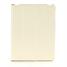 Tucano Super Slim & Fully Protective Eco-Leather Smart Folio with Wake & Sleep Feature & Integrated Foldable Typing & Viewing Positions for iPad 2/The New iPad - Ice White IPDCO23-I